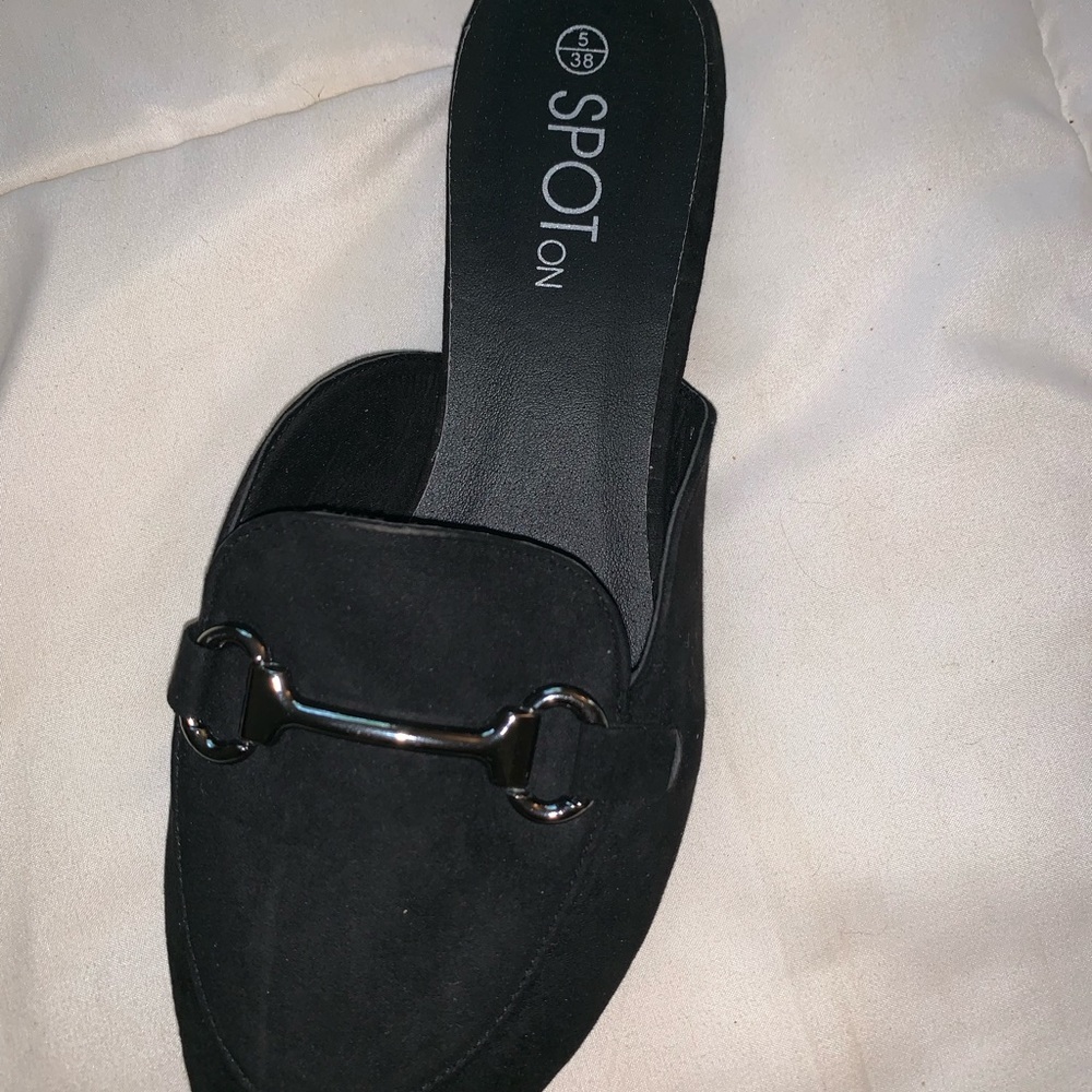 Pretty Little Thing Black Loafers